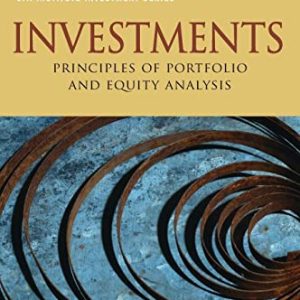 Investments: Principles of Portfolio and Equity Analysis